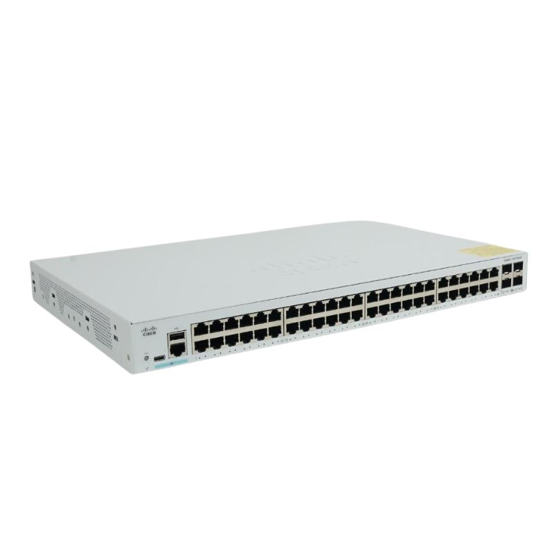 Cisco Catalyst 1300-48T-4G Switch Gestito - 48 Porte GE, 4 Porte SFP 1GE, Garanzia A Vita, C1300-48T-4G
