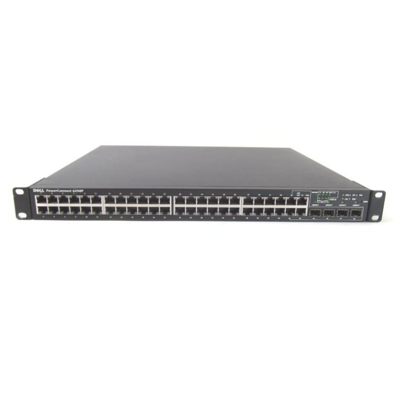 Switch Dell EMC S4148T-ON de 48 puertos 10G Base-T, 4 puertos QSFP28 y