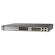 WS-C3750G-24PS-S Cisco 24 Ports Stackable Switch