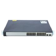 New WS-C3750V2-24PS-E Cisco 24 Port SFP Ethernet Switch