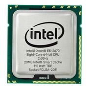 OEM BX80621E52670 Intel Xeon E5-2670 8-Cores 2.6GHz 8GTs-QPI Processor