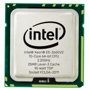 OEM BX80635E52660V2 Intel Xeon E5-2660V2 10-Core 2.2GHz Processor