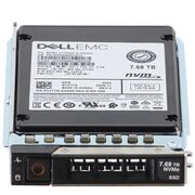 New DELL 345-BJNV 7.68TB NVMEe U.2 2.5inch SFF SSD