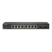 SWS12-8POE SonicWall 10 Ports Manageable Switch