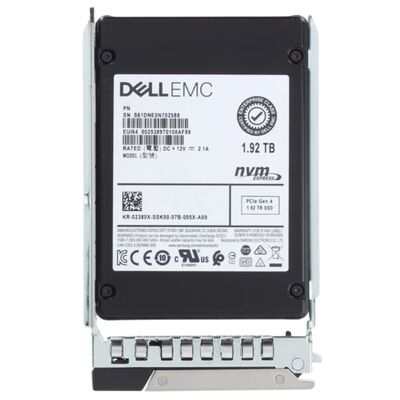 Dell 400-BSJJ 1.92TB PCI-Express Gen 4.0 X4 NVMe U.2 New