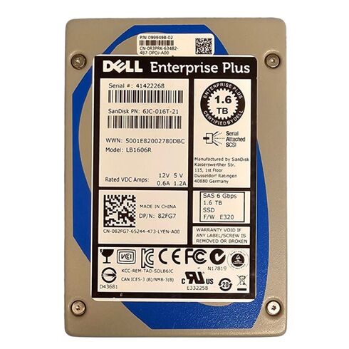 82FG7 Dell Read Intensive SSD