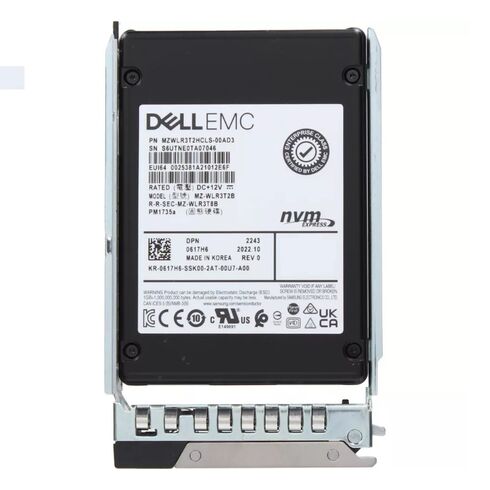 Dell GVNMR 7.68TB Internal Solid State Drive