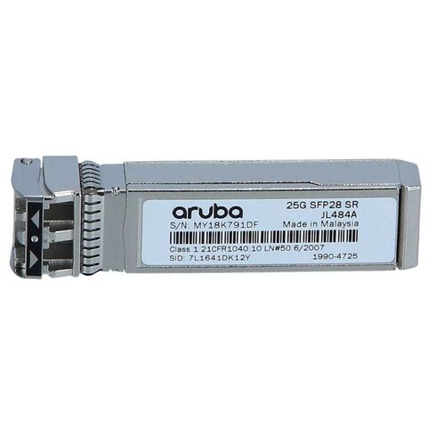 HPE JL486-61001 Aruba 25G LC LR 10Km SMF Transceiver