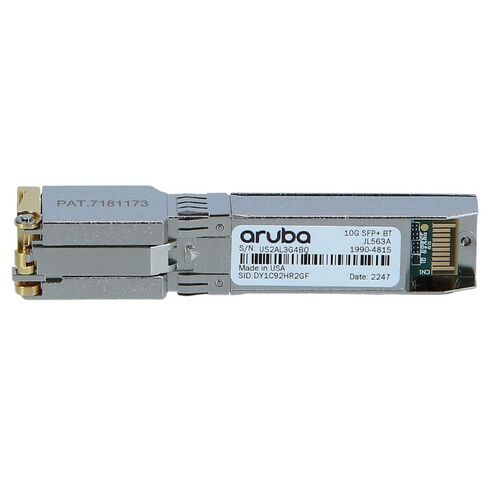 HPE JL563B Aruba T-Base Transceiver Switch Plug-in Module