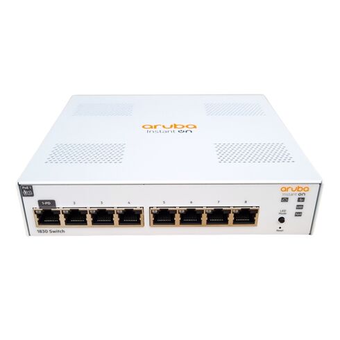 HPE JL811-61001 Aruba 8 Ports Stackable Switch