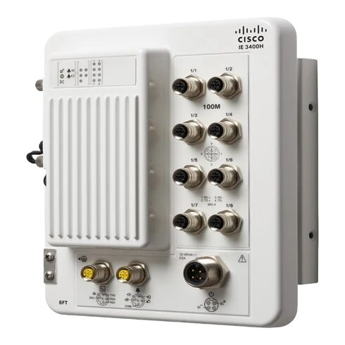 Cisco IE-3400H-8FT-A 8 Ports Network Switch