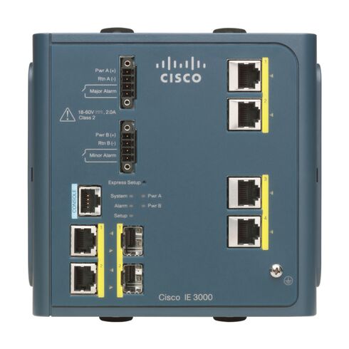 Cisco IE-3000-4TC RJ 45 Switch