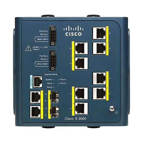 Cisco IE-3000-8TC 8 Ports Switch