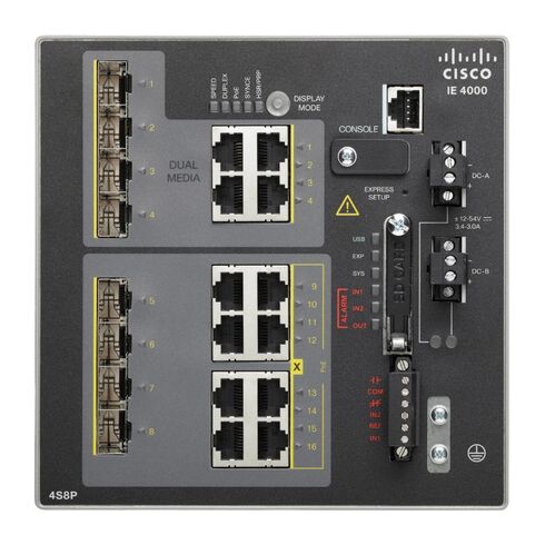 Cisco IE-4000-4T4P4G-E Manageable Switch