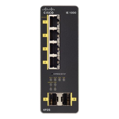 Cisco IE-1000-4P2S-LM Layer 2 Ethernet Switch