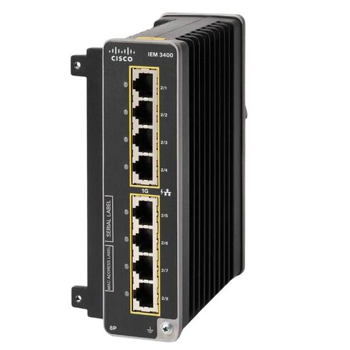 Cisco IEM-3400-8T 8 Ports Ethernet Expansion Module