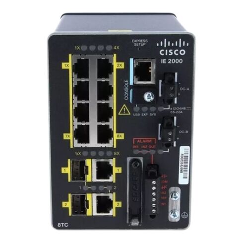 IE-2000-8TC-B Cisco 10 Ports Ethernet Switch