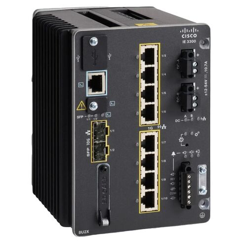 IE-3300-8U2X-A Cisco 10 Ports Switch