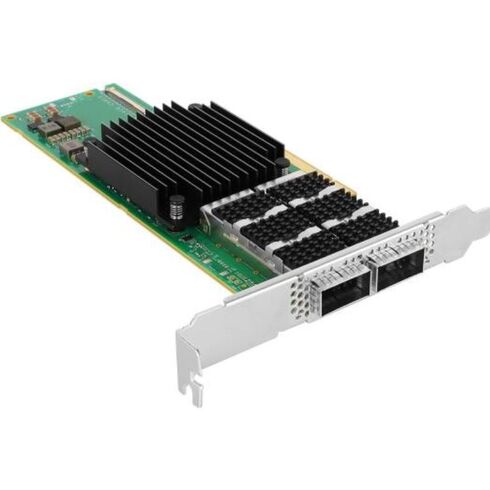 Mellanox ConnectX-6 MCX653106A-HDAT Dual Ports QSFP56 PCIe Ethernet Network Adapter