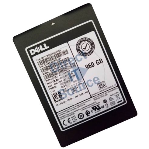 0T2G0Y Dell 960GB Read Intensive Solid State Drive