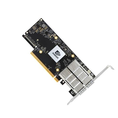 Nvidia MCX755106AS-HEAT Hhhl Adapter Card QSFP112 200GBE