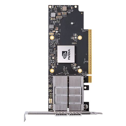 Nvidia MCX755106AS-HEAT Hhhl Adapter Card QSFP112 Pcie Extension 200GBE