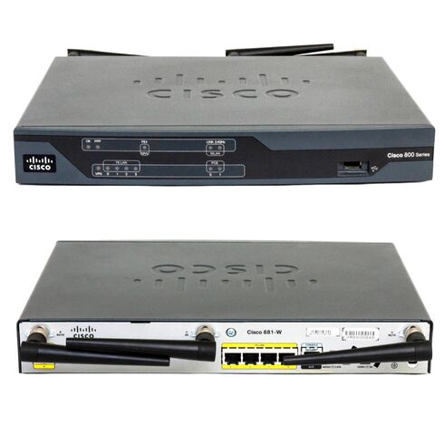Cisco CISCO881W-GN-A-K9 4 Ports Ethernet Services Router