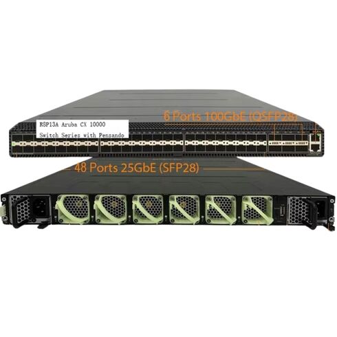 HPE R8P14-61001 Aruba CX 10000-48Y6C SwitchHPE R8P14-61001 L3-Managed Switch