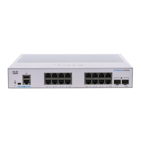 CBS350-16P-2G-NA Cisco 16 Ports Layer 3 Switch