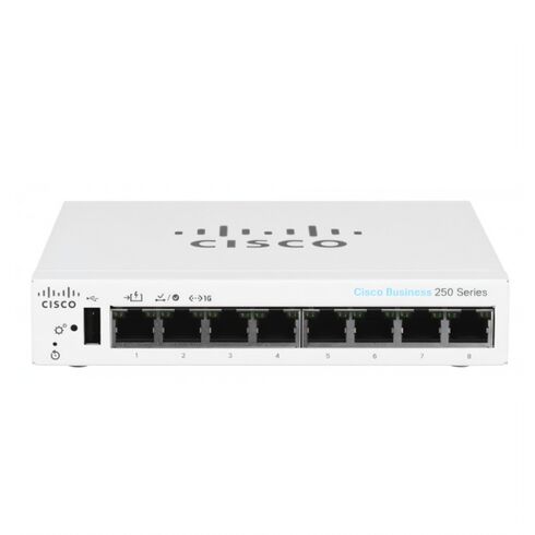 Cisco CBS250-8PP-D Rack Mountable Switch