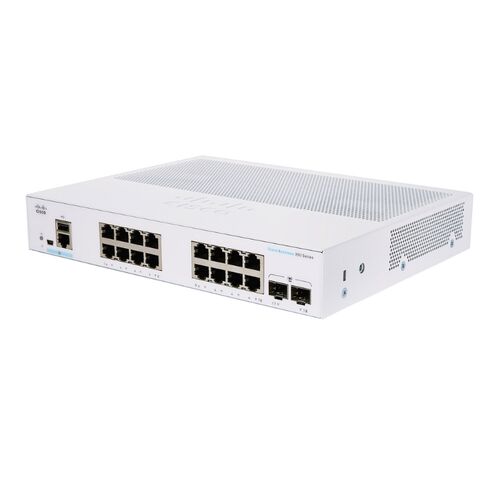 Cisco CBS350-16FP-2G-NA 16 Ports Switch