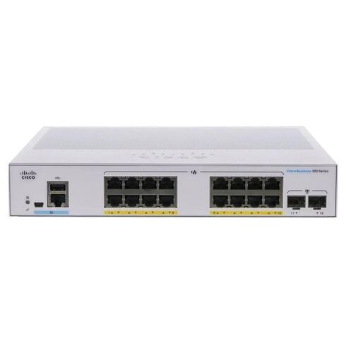 Cisco CBS350-16FP-2G-NA 350 Series Switch