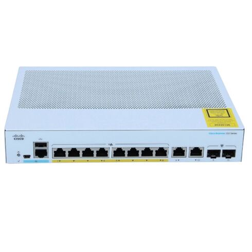 Cisco CBS350-8P-E-2G 8 Ports Managed Switch