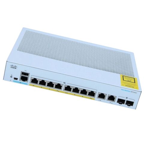 Cisco CBS350-8T-E-2G-NA 8 Ports Managed Switch