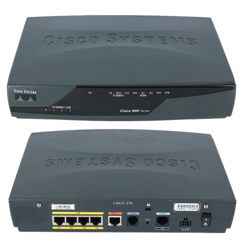 Cisco CISCO878-K9 Ethernet Integrated Services Router