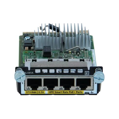 HPE JL081A Aruba 4Port Poe Expansion Module