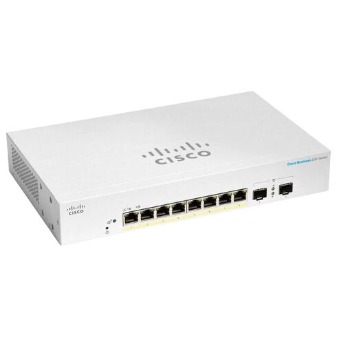 CBS220-8T-E-2G-NA Cisco 8 Ports Ethernet Switch