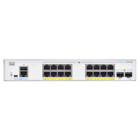 Cisco CBS250-16T-2G-NA Network Switch