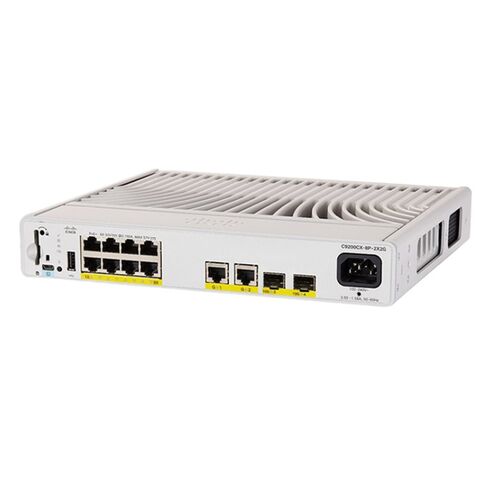 Cisco C9200CX-8UXG-2X-E Managed Ethernet Switch