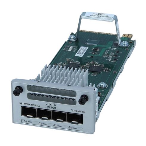 4 Ports Expansion Module C9300-NM-4G= Cisco