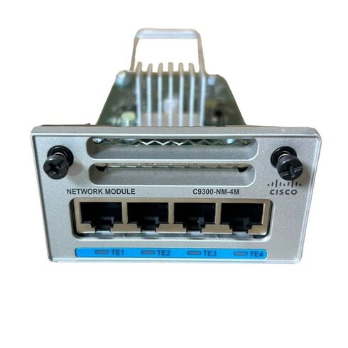 C9300-NM-4M= Cisco Catalyst 4 Ports Ethernet Module