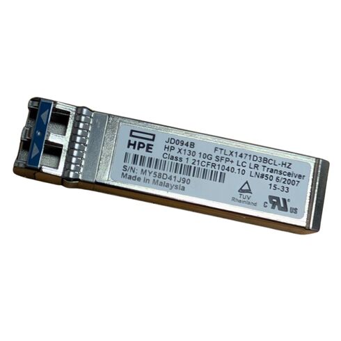 JD094B HPE 1x10GBase LR Transceiver