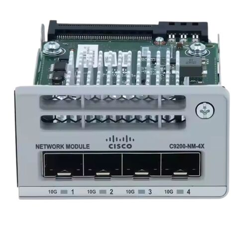 C9200-NM-4X= Cisco 4 Ports Network Module