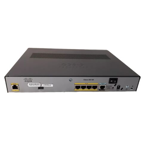 Cisco C881W-A-K9 4 Ports Fast Ethernet Services Router