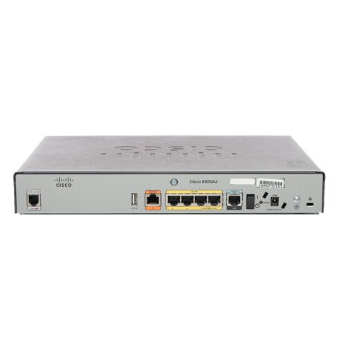 C886VAJ-K9 Cisco 4 Ports Ethernet Multi Mode Router