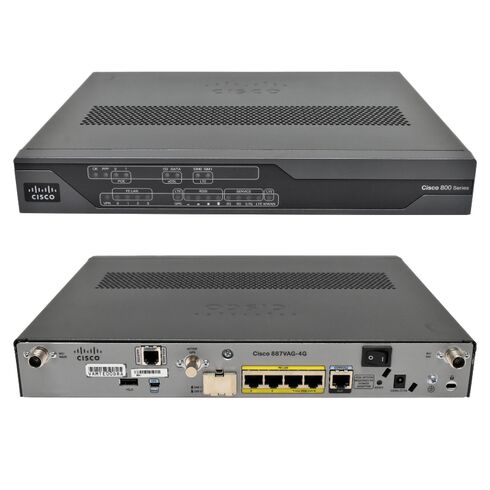 Cisco C887VAG-4G-GA-K9 Fast Ethernet Wireless Router