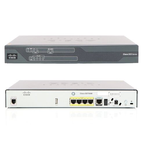 Cisco C887VAM-K9 880 Series 4 Ports Router