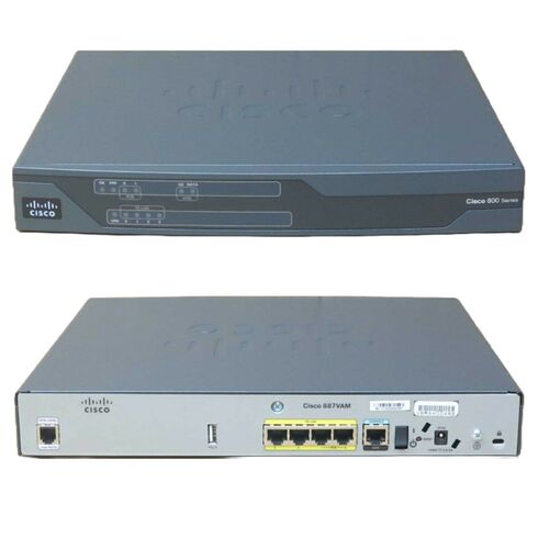 Cisco C887VAM-W-E-K9 880 Series 4 Ports Wireless Router