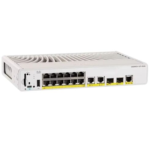 Cisco C9200CX-12T-2X2G-E Layer 3 Switch