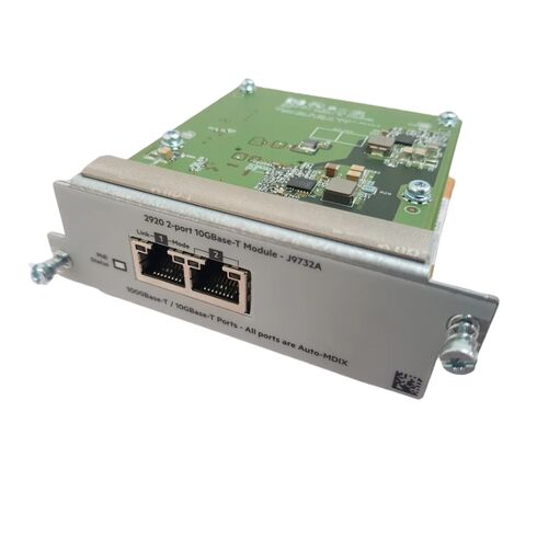 HPE J9732AS 10GBPS 10gbase-T Expansion Module